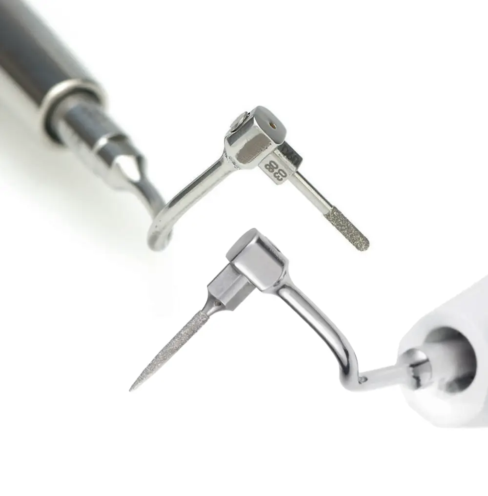 Ultrasonic cervical finishing – atraumatic and precise Ultrasonic cervical finishing – atraumatic and precise